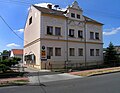 Čeština: Obecní úřad v Háji u Duchcova English: Municipal office in Háj u Duchcova, Czech Republic