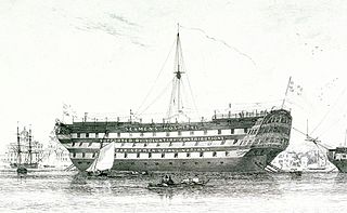 HMS <i>Dreadnought</i> (1801) Ship of the line of the Royal Navy