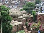 Fatehpur Sikri: Hamamm, in front of the Buland Darwaza Haram in front of Buland darwaaza.jpg