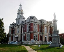 Henry County Courthouse (Kembriĝo, Illinois).jpg