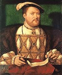 Henry VIII, by Joos van Cleve, between c.1530 and c.1535