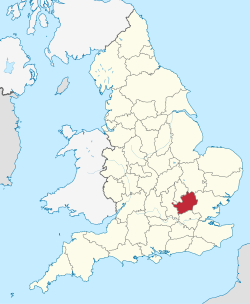 Hertfordshire (ceremonial county) in England.svg