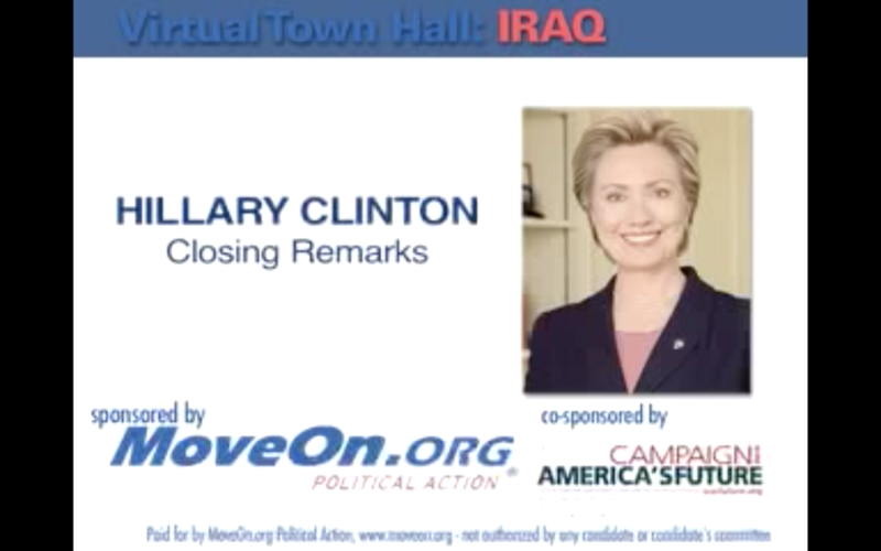 File:Hillary Rodham Clinton delivers her closing remarks during MoveOn debate.png