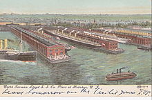 The docks at Hoboken, early 20th century Hoboken 1909.jpg