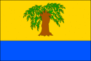 Flaga miasta Hrubá Vrbka