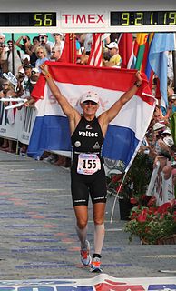 Yvonne van Vlerken Dutch triathlete