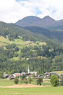 Irschen Place in Carinthia, Austria