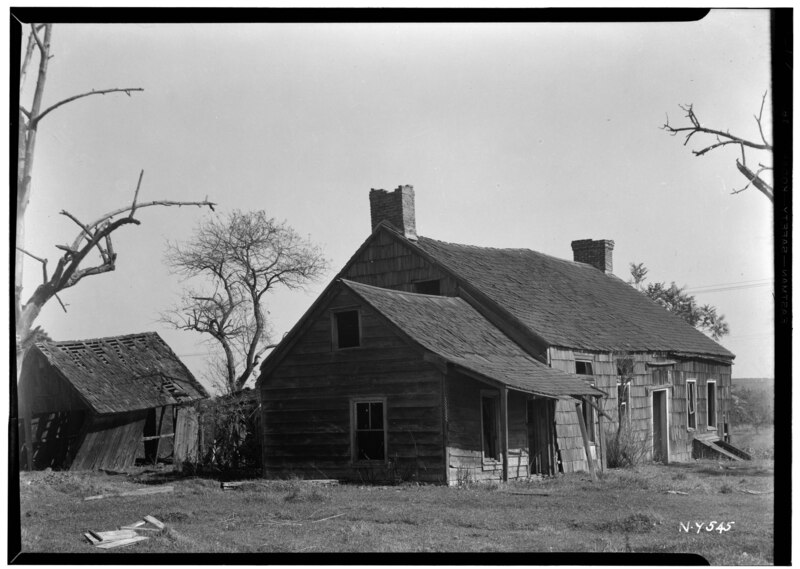 File:Isaac Smith Farmhouse, Upper Hollow and Pine Lawn Roads, Melville, Suffolk County, NY HABS NY,52-MELV,1-2.tif