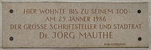 Jörg Mauthe
