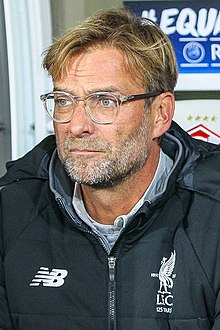 Jurgen Klopp, manager of Liverpool F.C. Jurgen Klopp.jpg