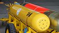 JMSDF Mark 46 dummy torpedo right front view at Kanoya Air Base April 30, 2017.jpg