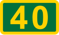 alt=Highway 40\n shield}}