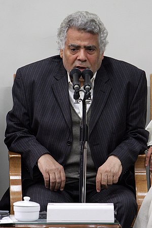 Jafar Abdossalam Speaking in Meeting of Participants in the International Conference on Unity with Ayatollah Khamenei.jpg