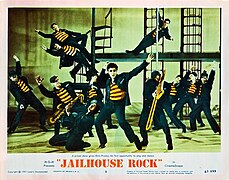 Jailhouse Rock (1957 lobby card - "prison show").jpg