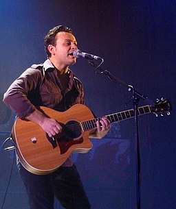 James Dean Bradfield with Manics in 2010