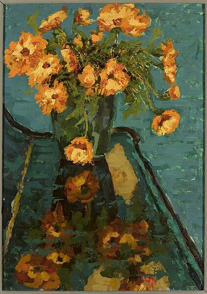 File:Jan Bohuszewicz - Bouquet of camomiles and a piano - MPW 3533 MNW - National Museum in Warsaw.jpg