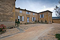 Façade intérieure du Manoir de La Garde.