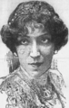 Jeanne Maubourg in 1913 overleden op 9 mei 1953
