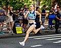 Jemma Reekie at the Fifth Avenue Mile in 2021