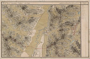 Bonțida pe Harta Iosefină a Transilvaniei, 1769-1773. (Click pentru imagine interactivă)