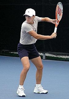 Backhand Tennis shot