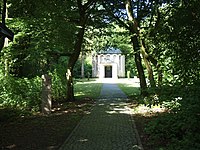 Ingresso al cimitero di Türkheim (Kaufering VI)