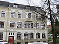 Apartment building in a formerly closed development