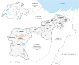 Waldstatt – Mappa