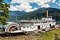 paddlewheel steamship