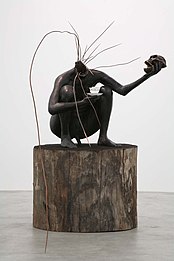 The Skin Speaks a language not its own(2006) Kher work.jpg