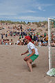 * Nomination Kim Herold, Finnish model and singer-songwriter, playing beach soccer in Yyteri beachfutis. --kallerna 18:32, 18 May 2012 (UTC) * Promotion Good quality. --Taxiarchos228 18:46, 18 May 2012 (UTC)