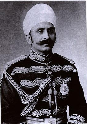 Maharaja Kishen Pershad, circa 1915