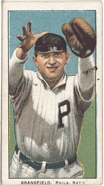 File:Kitty Bransfield, Philadelphia Phillies, baseball card portrait LCCN2008676521.jpg