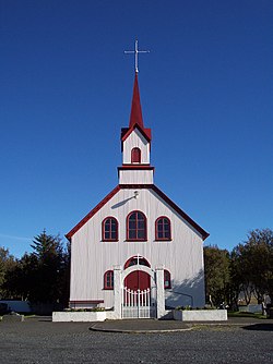 Wooden church Kotstrandarkirkja