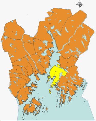 <span class="mw-page-title-main">Søm</span> District of Kristiansand in Agder county, Norway