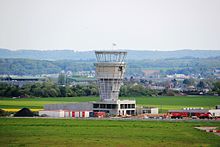 New control tower still under construction[as of?]