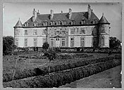 Schloss Bonaban auf einer Postkarte gegen 1930