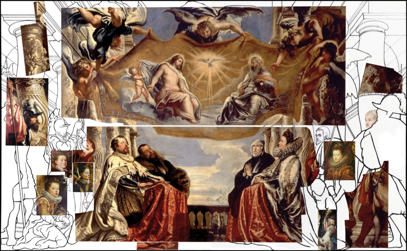 File:La Trinità adorata dalla famiglia Gonzaga (ricostruzione).png