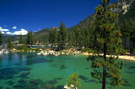 Lac Tahoe, dans la Sierra Nevada.