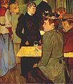 Henri de Toulouse-Lautrec: Un coin du Moulin de la Galette (National Gallery Waszyngton)