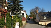 Čeština: Lesní ulice v Rudolfově, okres České Budějovice, Jihočeský kraj. English: Lesní street in Rudolfov, České Budějovice District, South Bohemian Region, Czechia.