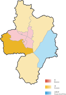 Location of Feixi in Hefei.png