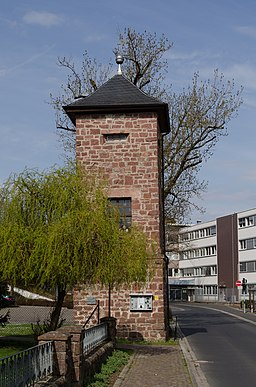 Lohr am Main, Haaggasse, Transformatorenhaus-001