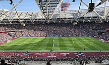 Billy Bonds stand at London Stadium London Stadium East (Billy Bonds).jpg