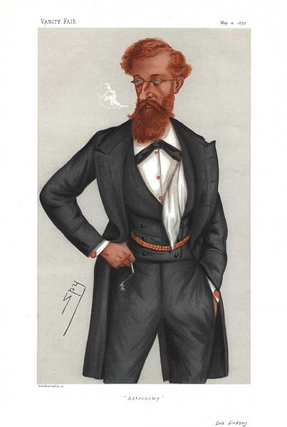 Caricature of Lord Crawford by Leslie Ward