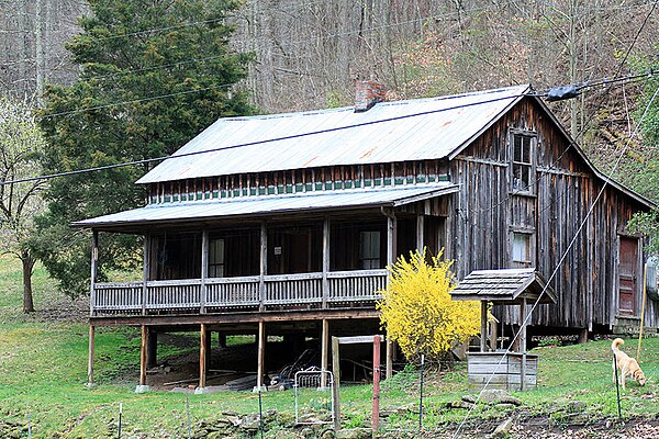 Childhood home of Loretta Lynn in Kentucky