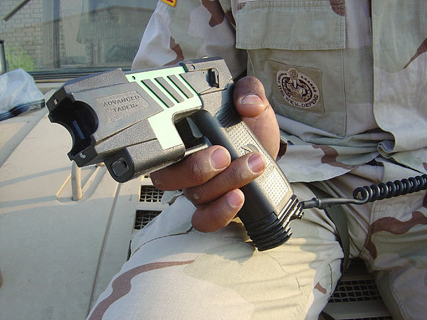 The M-26 TASER, the United States military version of a commercial TASER