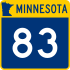 Trunk Highway 83 Markierung