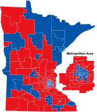Districts won MN House 2010 seats won.svg