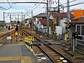 竹村駅構内踏切